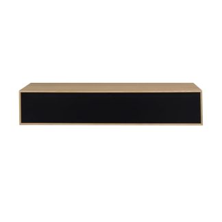 PBJ Oculus media high flap lys lakkert eik