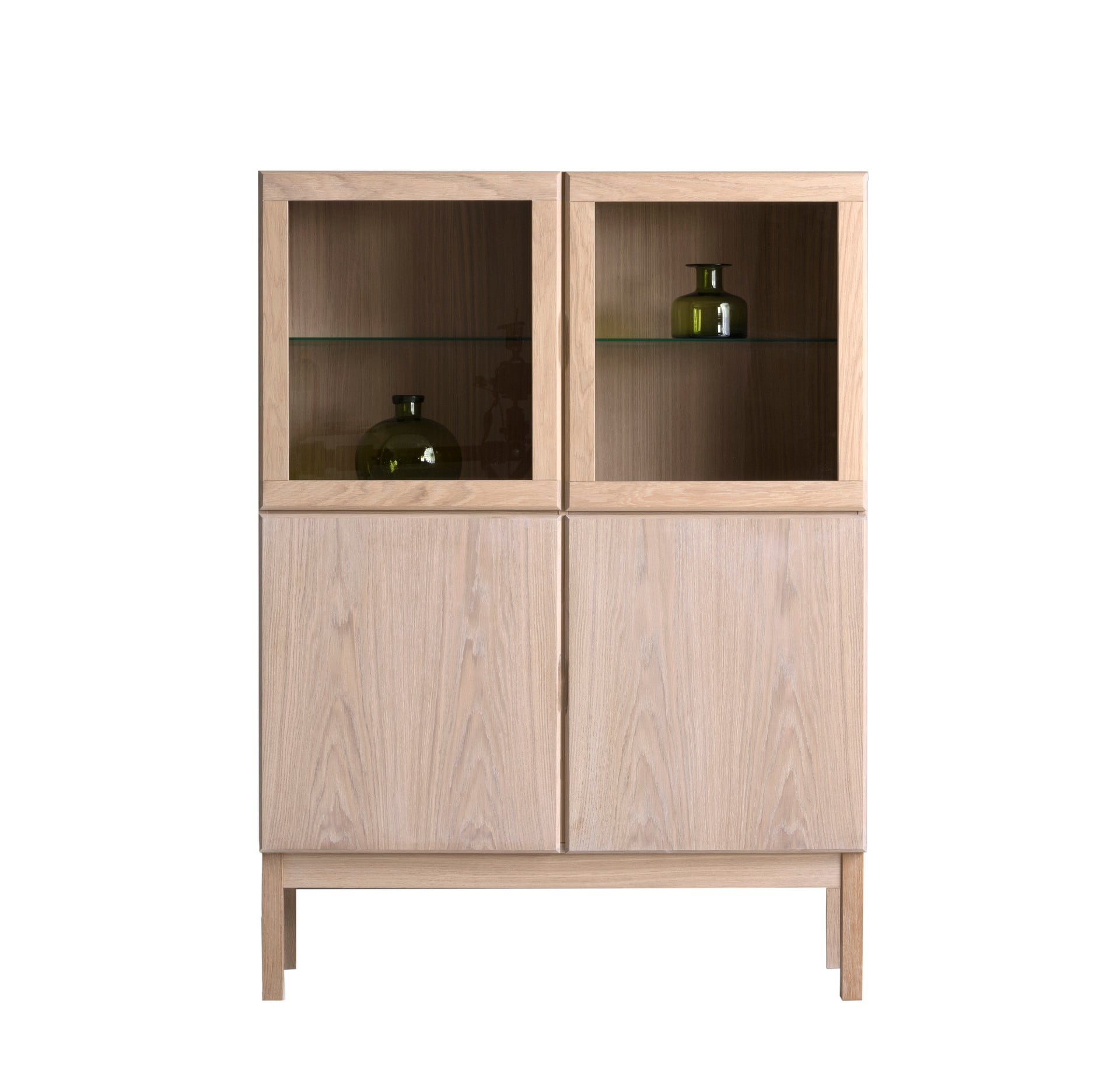 klim 2071 highboard hvit oljet eik klim 2071 highboard hvit oljet eik