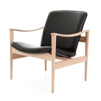Hjelle modell 711 hvit oljet eik Hemsen 19 black